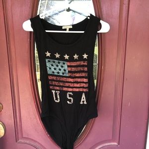 USA bodysuit Charlotte Russe